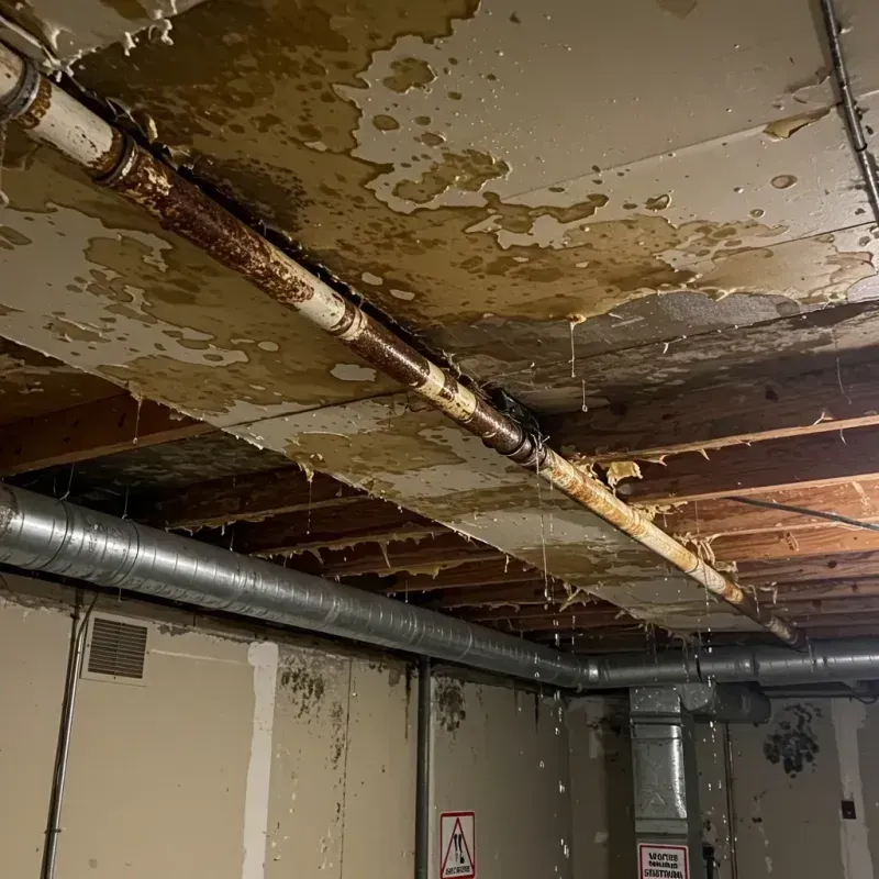 Ceiling Water Damage Repair in Charlotte, TN